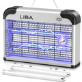 Liba Bug Zapper 2800V Indoor, With 2 Extra Replacement Bulbs | 2800V Grid Kills Flies And Mosquitoes, Removable Washable Tray, Indoor Insect Killer, Easy-To-Clean