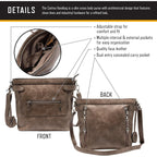 Browning Women'S Concealed Carry Catrina Purse, Premium Holstered Handbag With Safety Locking Option