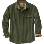 Legendary Whitetails Mens Long Sleeve Button Down 100% Cotton Flannel Shirt