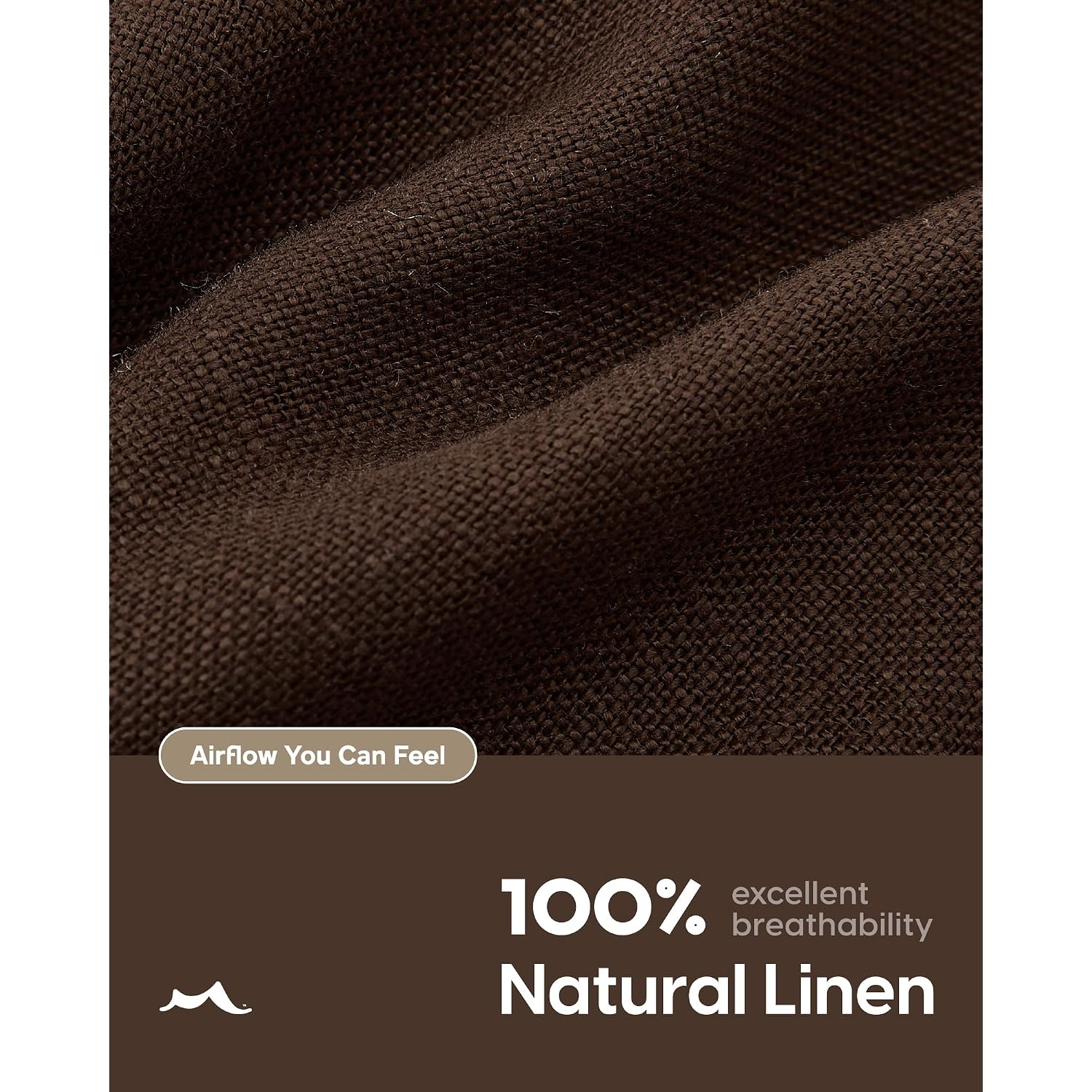 Maamgic Mens 100% Linen Shorts Casual Drawstring Elastic Waist, Breathable Summer Shorts For Men Beach Vacation With Pockets