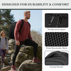 Travel Laptop Backpack, Airline Approved Computer Bag | Laptop Compartment, Adjustable Strap, Anti-Theft Pocket, Luggage Strap, Large Capacity For Work Travel College