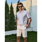 Mens Golf Shirts Golf Polo Shirts For Men Short Sleeve Polo Shirts Golf Gifts
