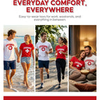 Lifeguard Officially Licensed 2-Pack Short Sleeve Crew Neck T-Shirt For Men Women Unisex Tee