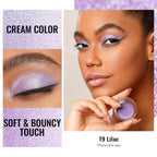 Oulac Purple Cream Eyeshadow Also For Highlighter Large Capacity Highly Pigmented Eye Shadow Waterproof &Long Lasting With Moisturizing Formula, Shimmer Glitter Eye Makeup. 6G.(19)