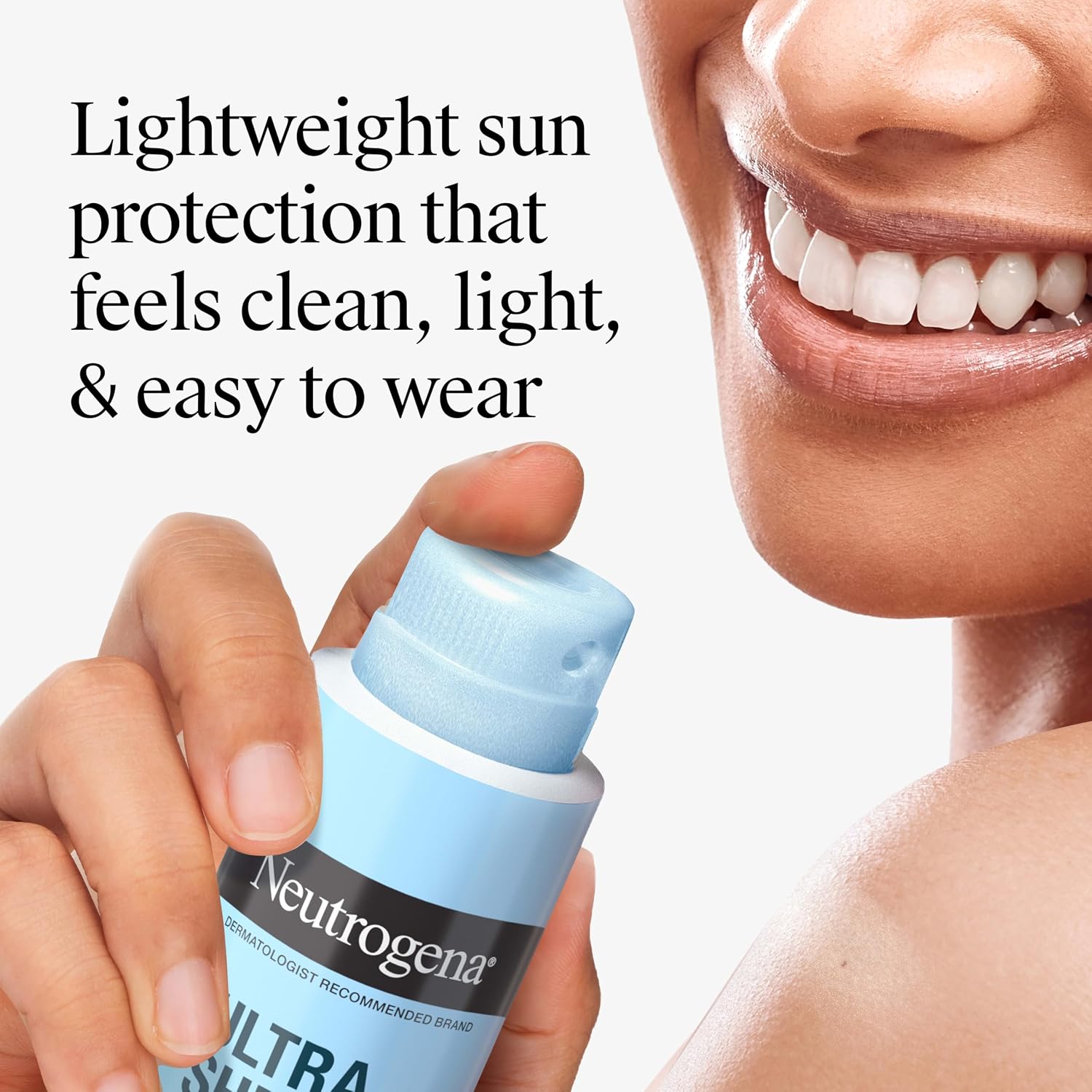 Neutrogena Ultra Sheer Dry Touch Sunscreen Spray Spf 70 Broad Spectrum Uva Uvb Protection Lightweight Water Resistant Up To 80 Minutes Paba Oxybenzone Free, 3-Pack Of 5 Oz