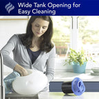 Vicks Warm Steam Vaporizer & Humidifier 1.5 Gallon Tank For Small And Medium Rooms, Night Light, Works With Vapopads And Vaposteam