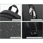 Yamtion Backpack For Men And Women,School Backpack For Teenager,15.6 Inch Laptop Bookbag With Usb Charging Port For Business Work College Travel Trip