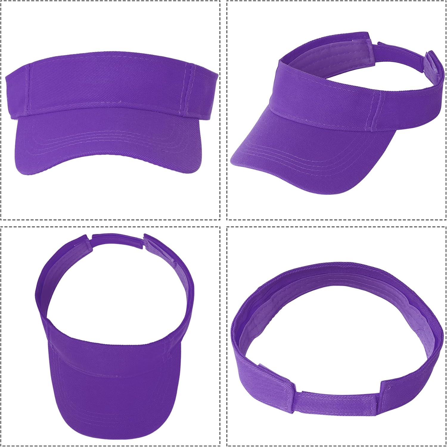 Marrywindix 1 Piece of Sport Wear Athletic Visor Sun Sports Visor Hat Visor Adjustable Cap for Women and Men (One Size)