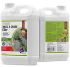 Eco Garden Pro - Organic Vinegar Weed Killer | Kid/Pet Safe | Clover Moss, Green Grass & Poison Ivy Killer For Lawns | Spray Ready Glyphosate Free Herbicide (1 Gallon)
