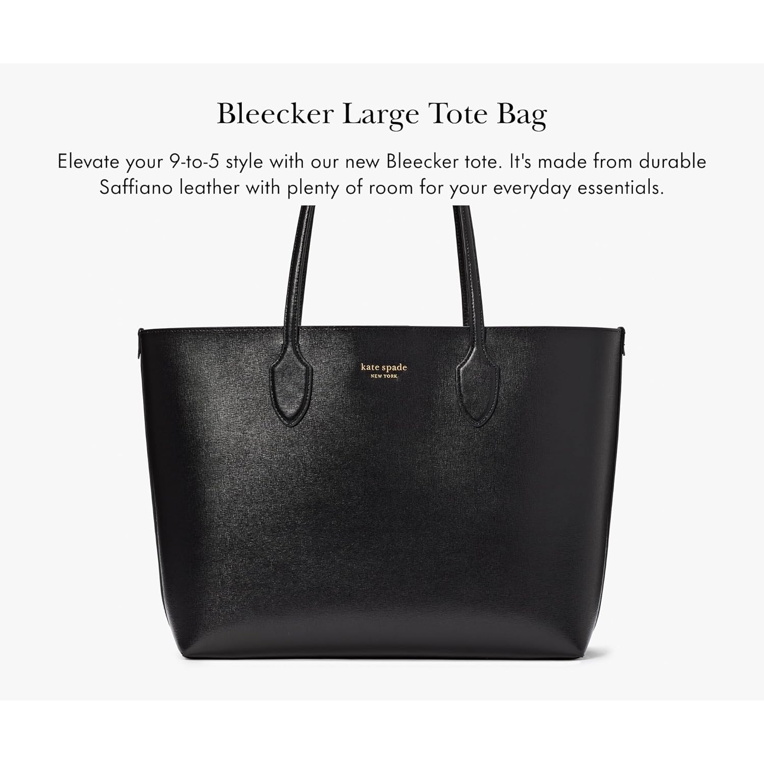 kate spade new york Women's Bleecker Saffiano Leather Large Tote