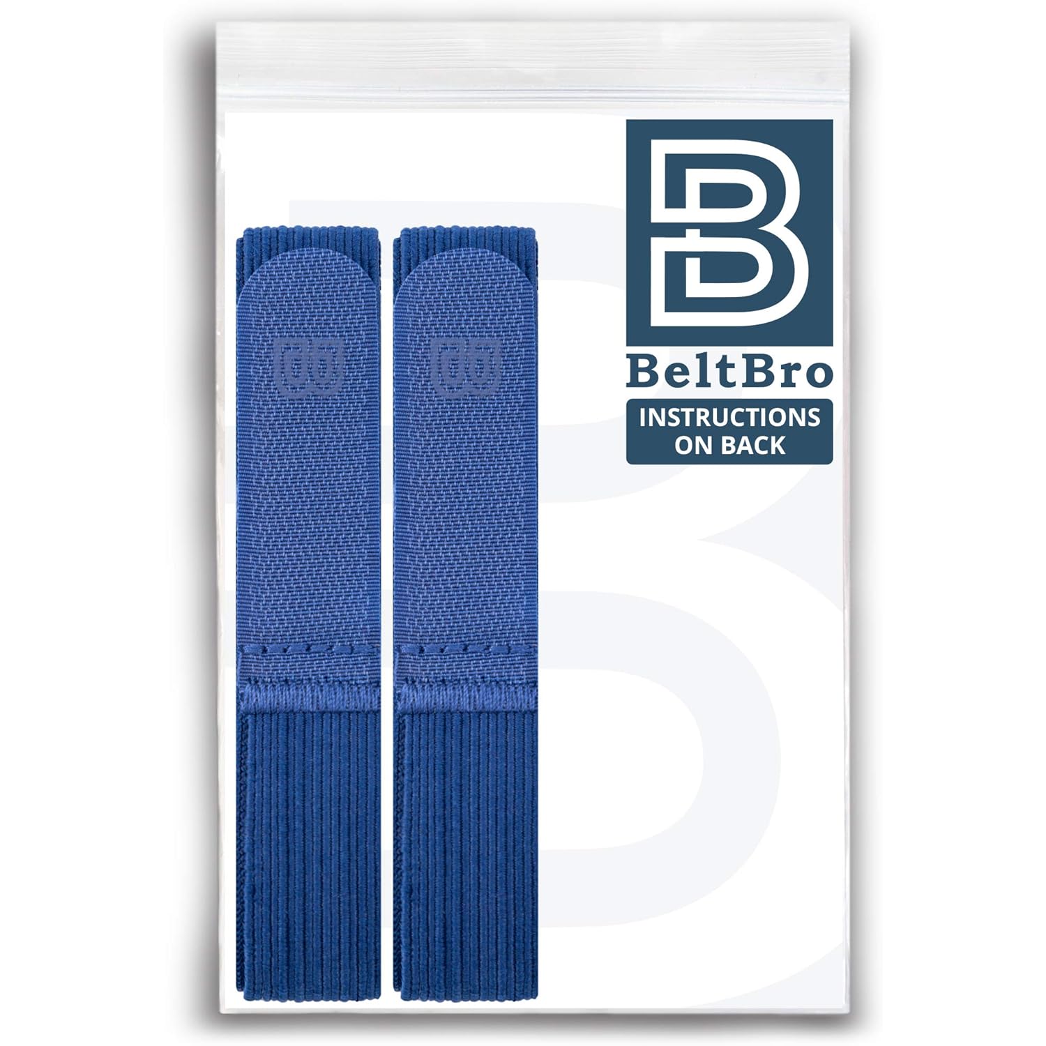 BeltBro For Women No Buckle Elastic Belt — Fits 1 Inch Belt Loops, Easy To Use