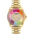 Coach Greyson Women'S Watch - 3H Dial With Signature C Link Bracelet And Crystal Bezel - Water Resistant 3 Atm/30 Meters - Premium Fashion Timepiece For Everyday Style - 36Mm