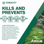 Atticus Torocity Mesotrione Herbicide (8Oz) - (Compare To Tenacity) | Post-Emergent Weed Killer Concentrate For Lawns, Crabgrass Killer, Clover, Foxtail Killer, Dandelion, Nutsedge And More