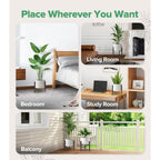 Plant Stand Indoor Adjustable, Metal Modern Indoor Plant Stand, Heavy Duty Plant Stands Outdoor Corner, Stable Plant Holder, Fits 8 To 12 Inches Pots, Black, 1 Pack, Pot & Plant Not Included