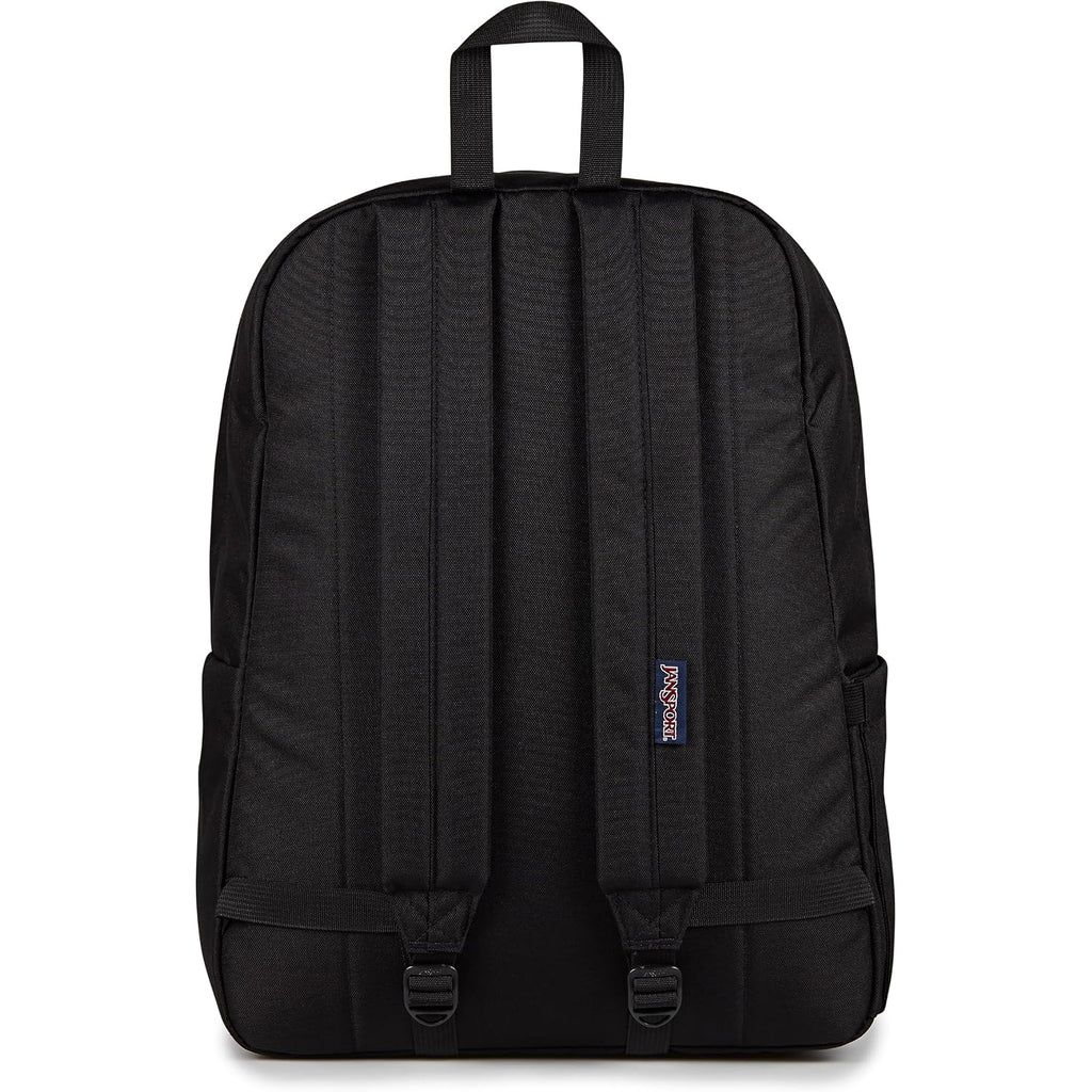 Jansport Superbreak Plus Fx Backpack - Work, Travel, Or Laptop Bag With Water Bottle Pocket - Surreal Sensations Black