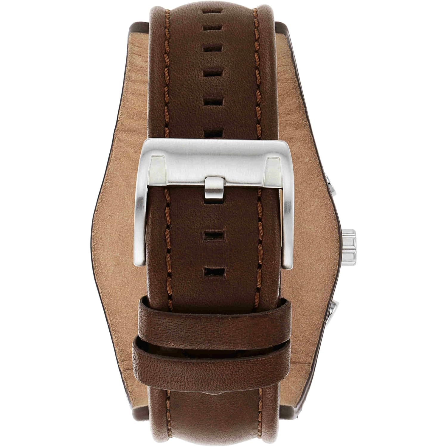 Fossil Men'S Watch, Coachman Quartz Stainless Steel And Chronograph Leather Watch For Men