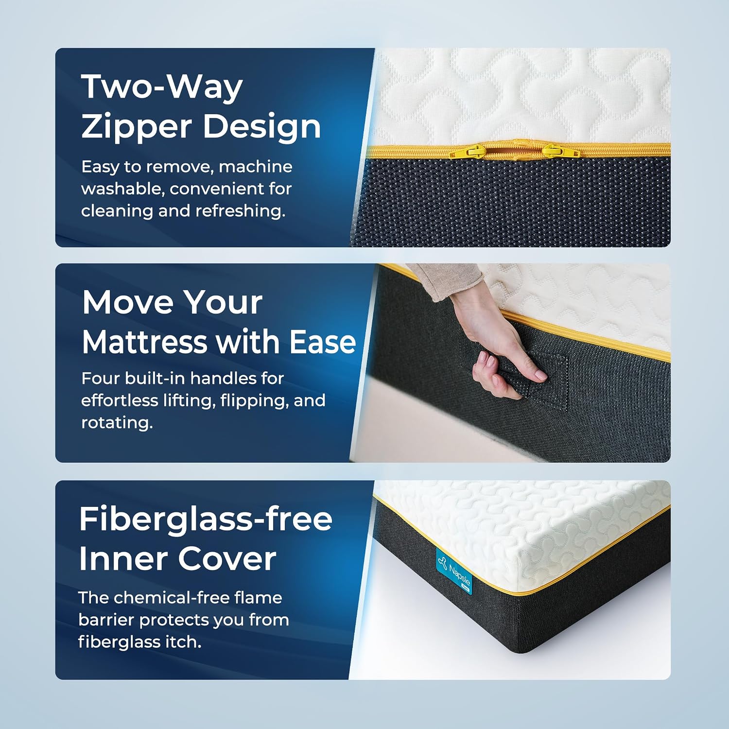 12 Inch Full Mattress, Cooling Memory Foam Mattress In A Box, Full Size Mattress For Pressure Relief And Cool Sleep, Medium Plush, Certipur-Us Certified