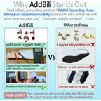 Grounding Shoes Barefoot Shoes With Copper Infused Iinsoles & Conductive Socks, Grounded Footwear For Women Effectively Soft,Comfortable