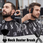 10 In 1 Barber Cape Kit, Hair Cutting Cape Neck Duster Brush Combs, Clips & Cleaning Supplies For Salon Home Barber Gifts For Men