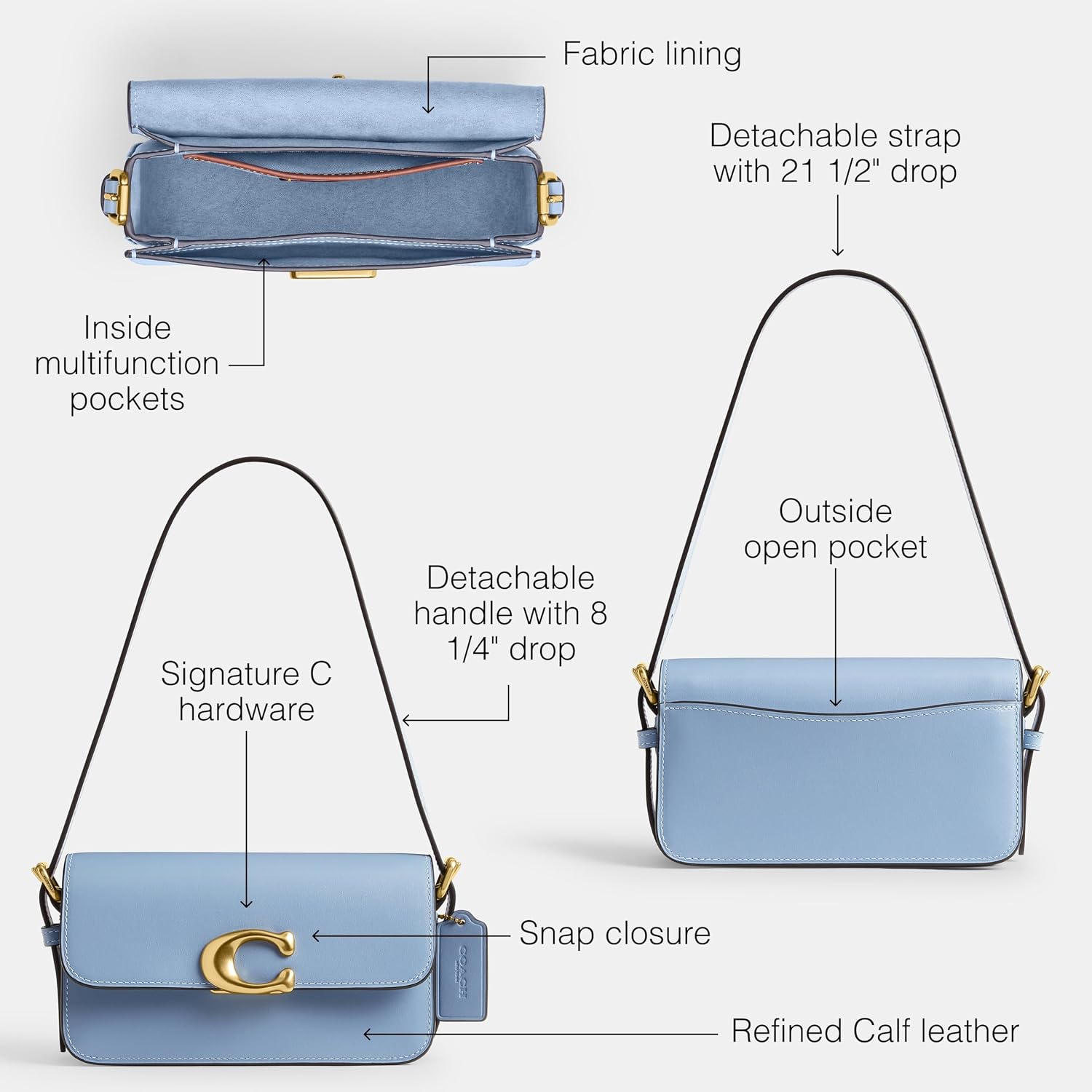 Coach Women'S Zoe Shoulder Bag
