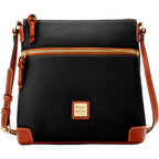 Dooney & Bourke Women'S Crossbody In Pebble Grain Leather, Large Handbag With Adjustable Shoulder Strap