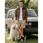 Jmierr Men Hoodie Zip Up Casual Drawstring Hooded Jacket With Pockets Workout Hiking Sweatshirt