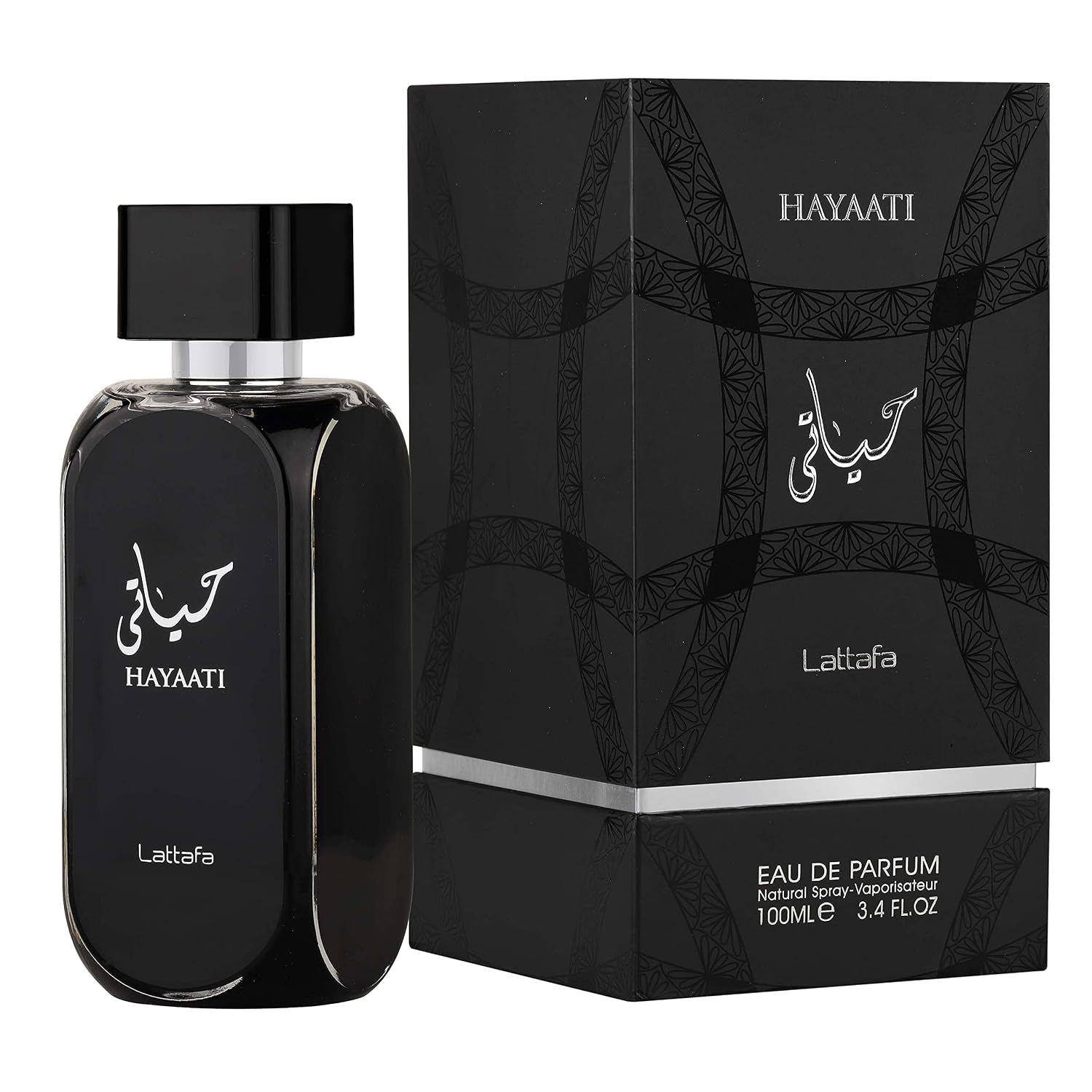 Lattafa Perfumes Hayaati Eau De Parfum Spray For Men, 3.4 Ounce