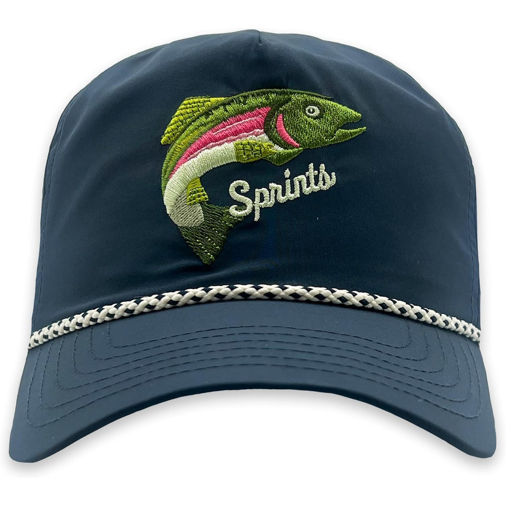 Sprints Semi-Structured EZ Rope Snapback | Lightweight, Quick Dry, Sport Hat, One Size, Unisex Streamline