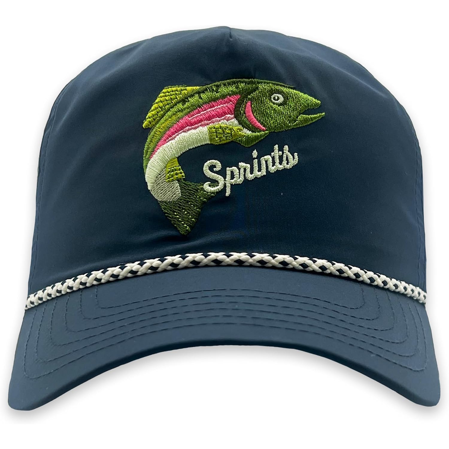 Sprints Semi-Structured EZ Rope Snapback | Lightweight, Quick Dry, Sport Hat, One Size, Unisex Streamline