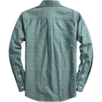 Mens Oxford Shirts Long Sleeve Slim Fit Lightweight Casual Button Down Shirts With Pocket
