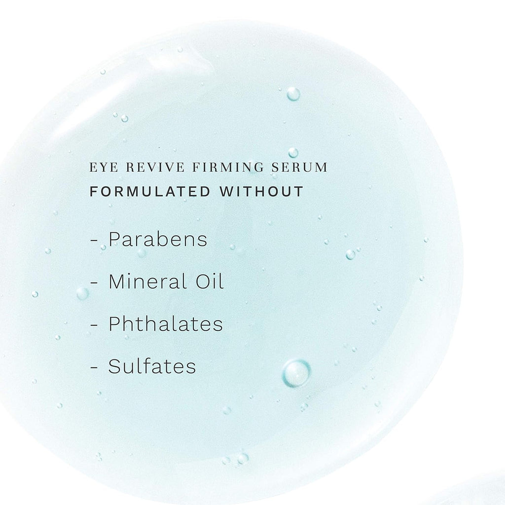 City Beauty Eye Revive Firming Serum - Anti-Aging Formula - Firm, Tighten, & Hydrate - Natural Solution For Sagging Skin & Under-Eye Wrinkles - Cruelty-Free Skin Care