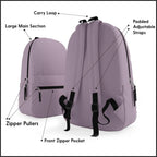 10 Pack Bulk Backpacks, Wholesale 17-Inch Lightweight Bookbags For Kids, Adults, School, Classroom, Travel, Gym Supplies With 1 Large, 1 Small Pocket, Perfect For Events, Corporate Bundles, Mix