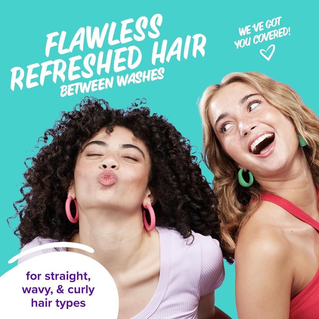 Aussie Instant Refresh Dry Shampoo, Original Clean, Talc-Free, Butane-Free, for Straight, Wavy and Curly Hair, 4.9oz