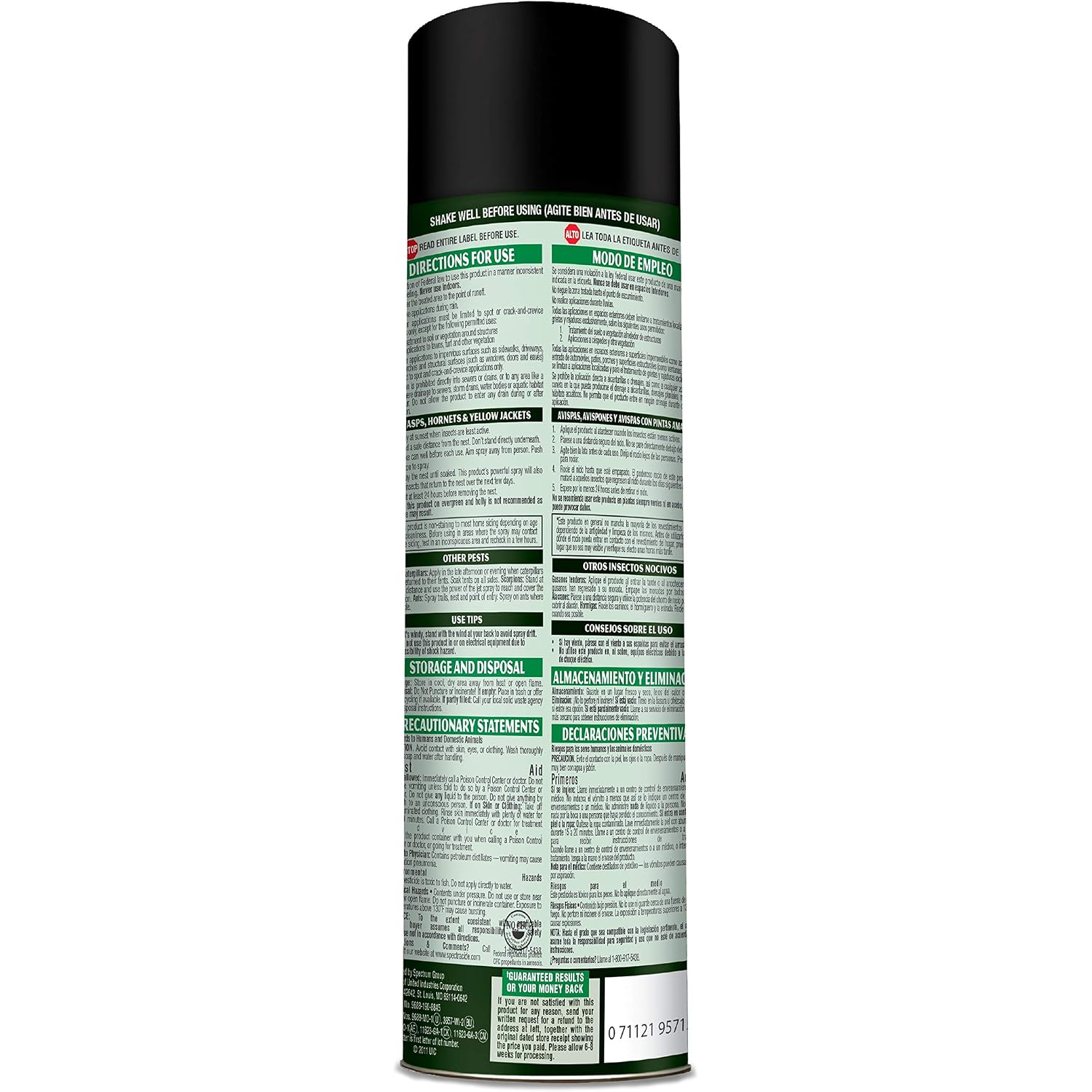 Spectracide Wasp And Hornet Killer Aerosol, 20-Ounce, 3-Pack