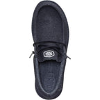 Heydude Men'S Wally Stretch Jersey Slip On Shoes | Lightweight Comfortable Travel Loafers With Elastic Laces