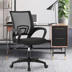Paylesshere Home Office Chair Desk Computer Chair Adjustable Ergonomic Lumbar Support Armrest Executive With High Density Mesh 360 Degree Swivel Chair For Men Women Adults, Black