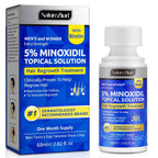 Minoxidil for Men-5% Extra Strength Hair Regrowth for Men Treatment-5% Topical Solution-Dropper Applicator Included -Minoxidil for Women-Stop Thinning & Hair Loss (1)
