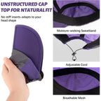 Foldable Lightweight Outdoor Sports Baseball Cap, Breathable Quick Dry Upf 50+ Sun Hat, Waterproof Adjustable