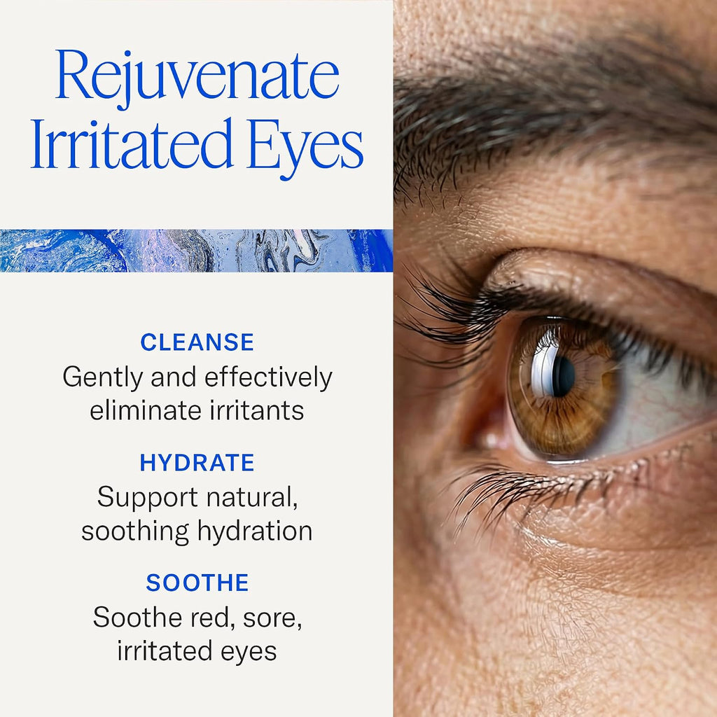 Avenova Eyelid And Eyelash Cleanser Spray - 20Ml Bottle - Gentle Everyday Pure Hypochlorous Acid Spray For Eye Irritation