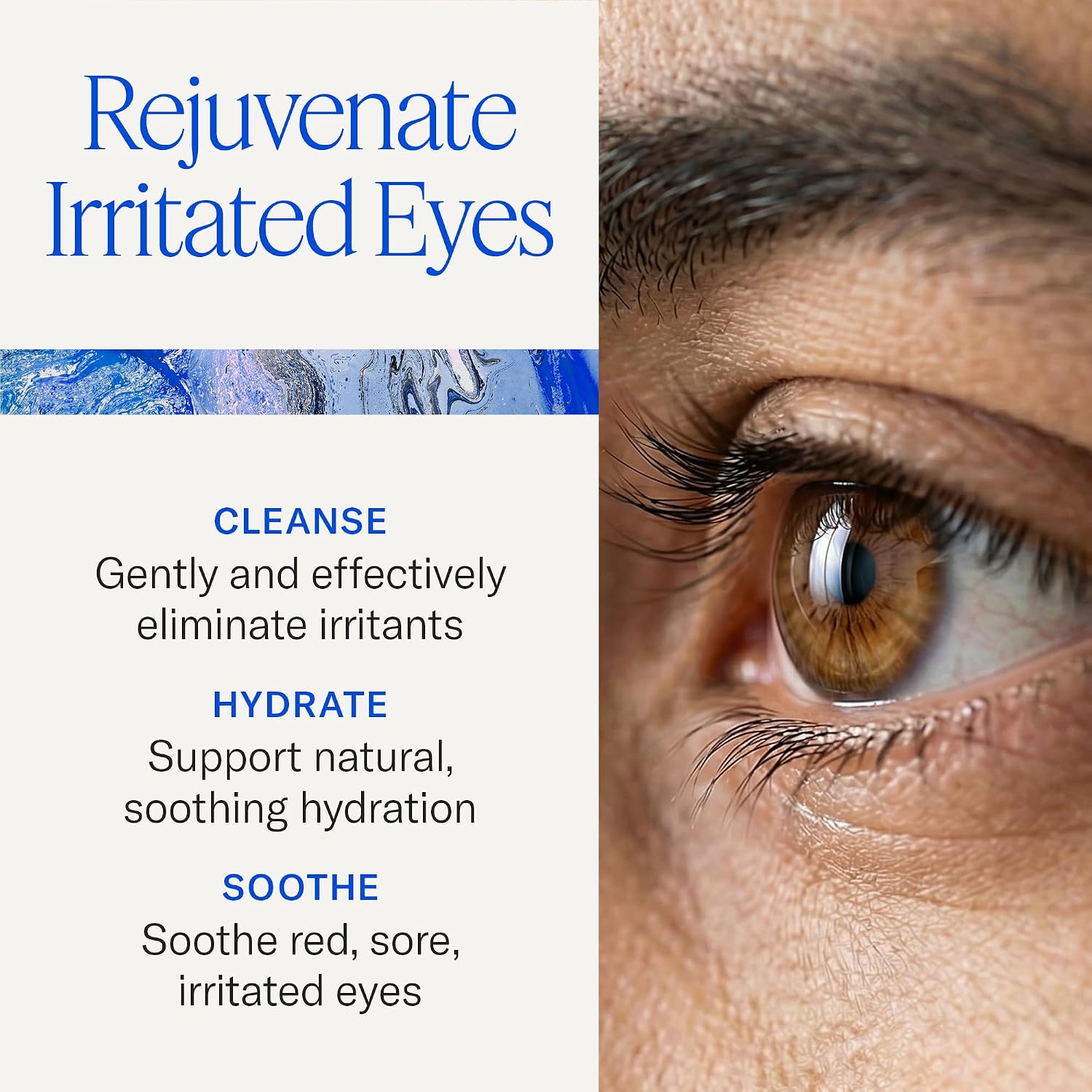 Avenova Eyelid And Eyelash Cleanser Spray - 20Ml Bottle - Gentle Everyday Pure Hypochlorous Acid Spray For Eye Irritation