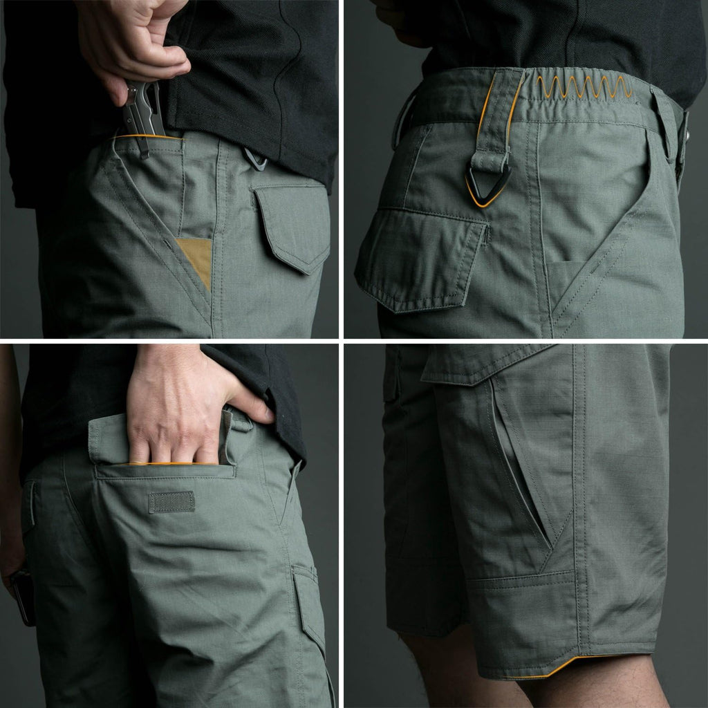 Refire Gear Men'S Urban Tactical Military Edc Cargo Shorts Rip Stop Cotton Outdoor Camo Shorts