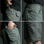 Refire Gear Men'S Urban Tactical Military Edc Cargo Shorts Rip Stop Cotton Outdoor Camo Shorts