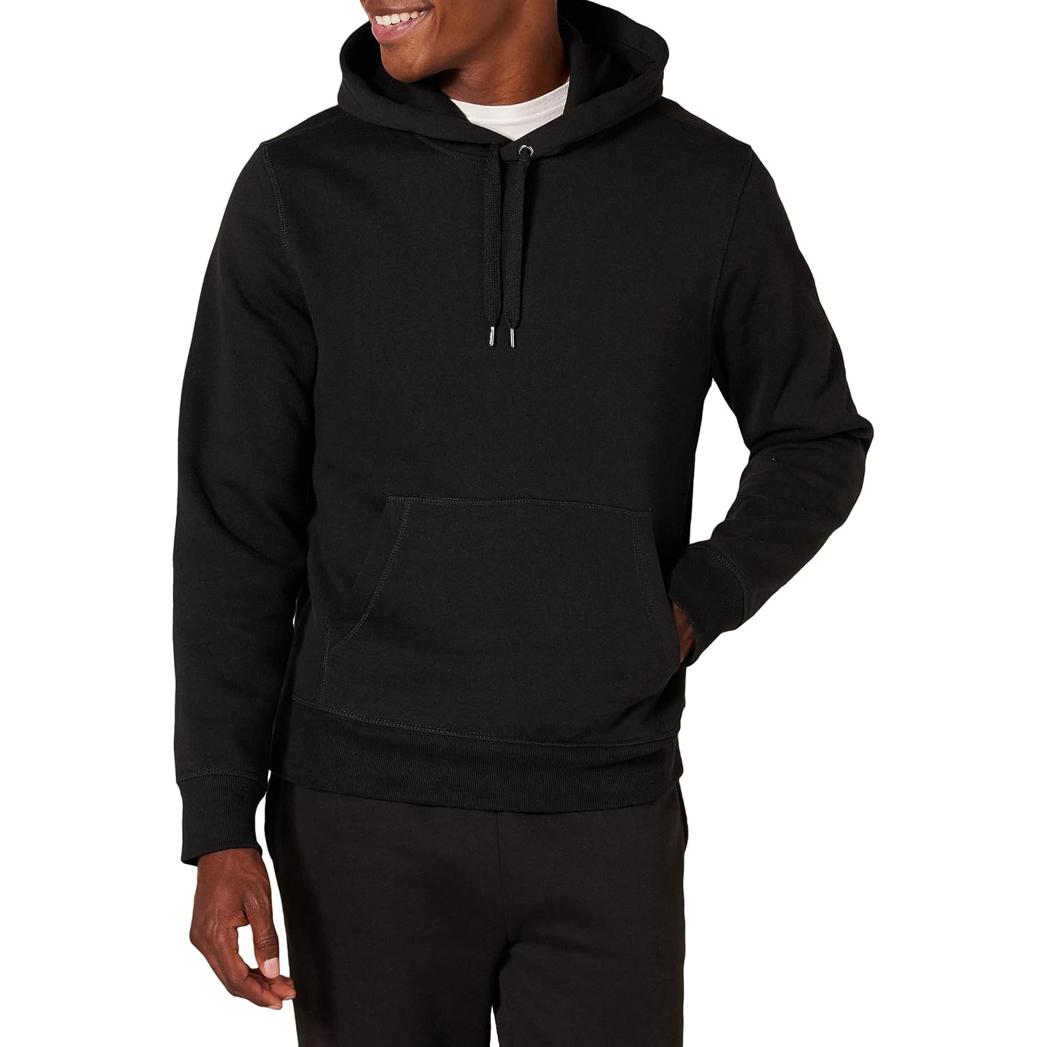 Amazon Essentials Mens Fleece Pullover Hooded Sweatshirt