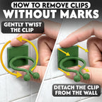 110 Pcs Self-Adhesive Climbing Plant Wall Clips For Vines (Green) | Adhesive Plant Clips For Climbing Plants, Pothos, And Ivy; 40 Small, 40 Medium, 30 Large Sizes In Set; For Indoor & Outdoor