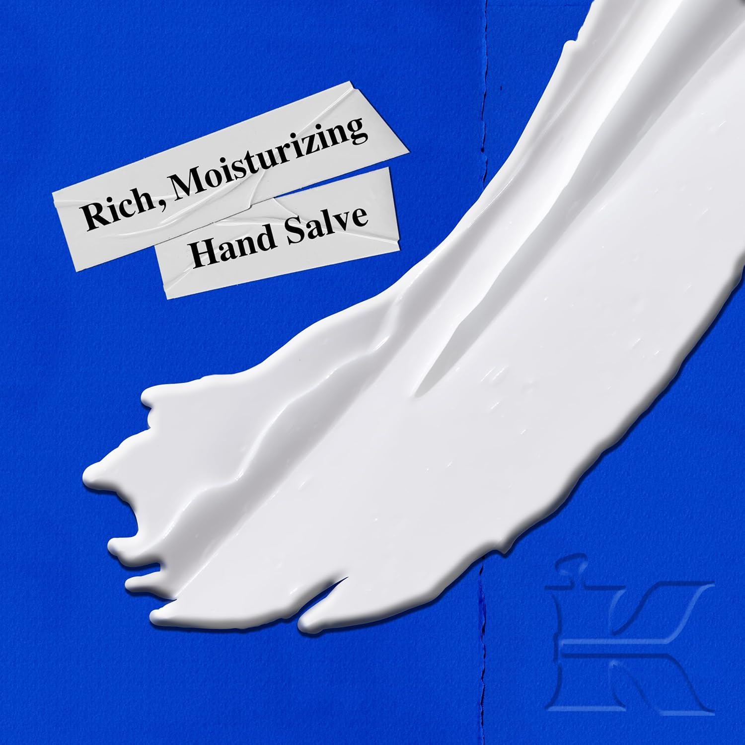 Kiehl's Ultimate Strength Hand Salve, Deeply Hydrating Hand Lotion, Thick and Rich Formula for Intense Moisture and Conditioning, Protects and Repairs Dry Skin, Paraben and Gluten Free
