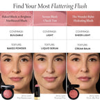LAURA GELLER NEW YORK Baked Blush-n-Brighten for Mature Skin - 01 Pink Buttercream- Powder Blush Won't Settle into Fine Lines - Buildable Natural Finish – Longlasting Formula - Made in Italy