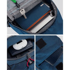 Waterfly Packable Sling Backpack Lightweight Crossbody Bag Travel Daypack | Foldable Design, Phone Pocket, Water-Resistant, Adjustable Strap, Breathable Back Pad, Small Hiking Bag, Travel Essentials