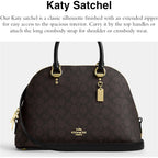 COACH Unisex Katy Satchel