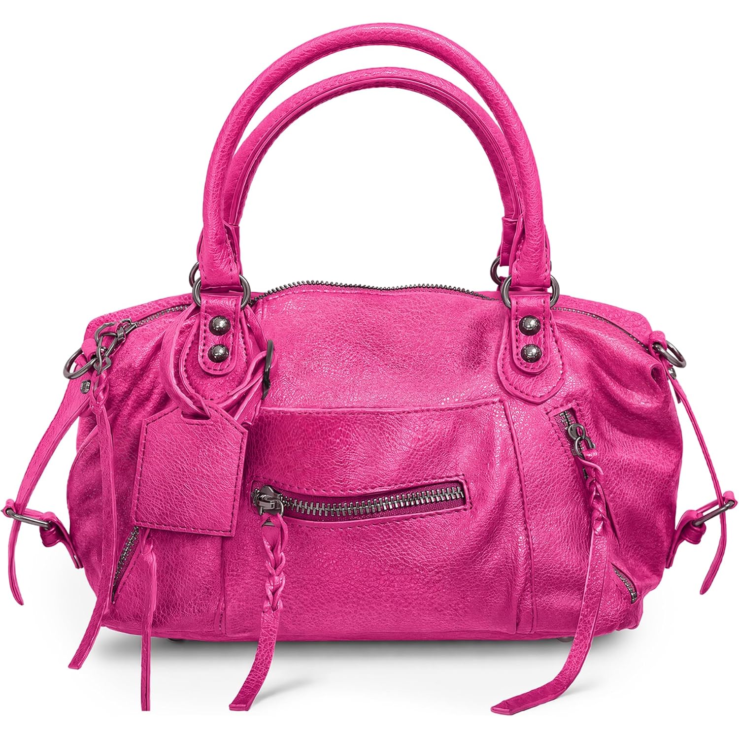 Babysun Mini City Bags Vegan Leather Tote Bag (8L) Pu Hobo Bags For Women Small Shoulder Crossbody Handbag With Strap