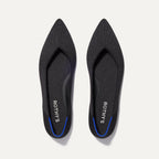 Rothy'S The Point Ii, Pointed-Toe Women'S Slip-On Ballet Flat With Cushioned Insole, Sustainable & Machine Washable